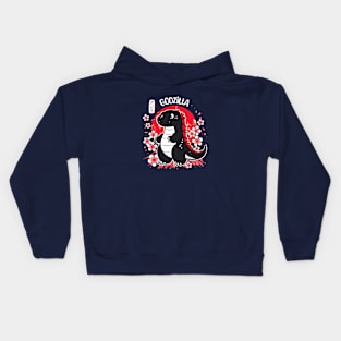 Godzilla Kawaii - T-Shirt and Accessories Kids Hoodie